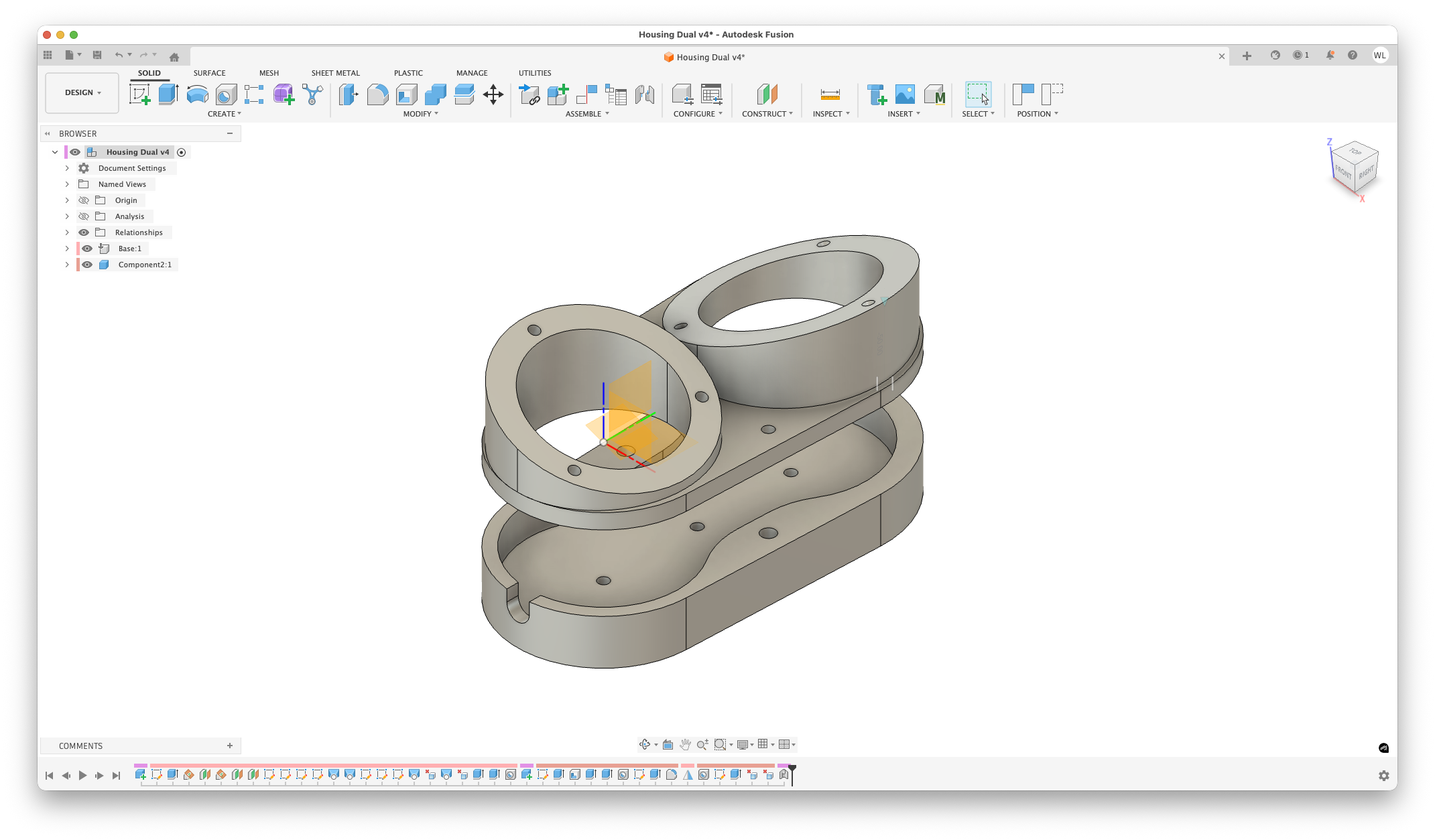 Range Cam fused camera view